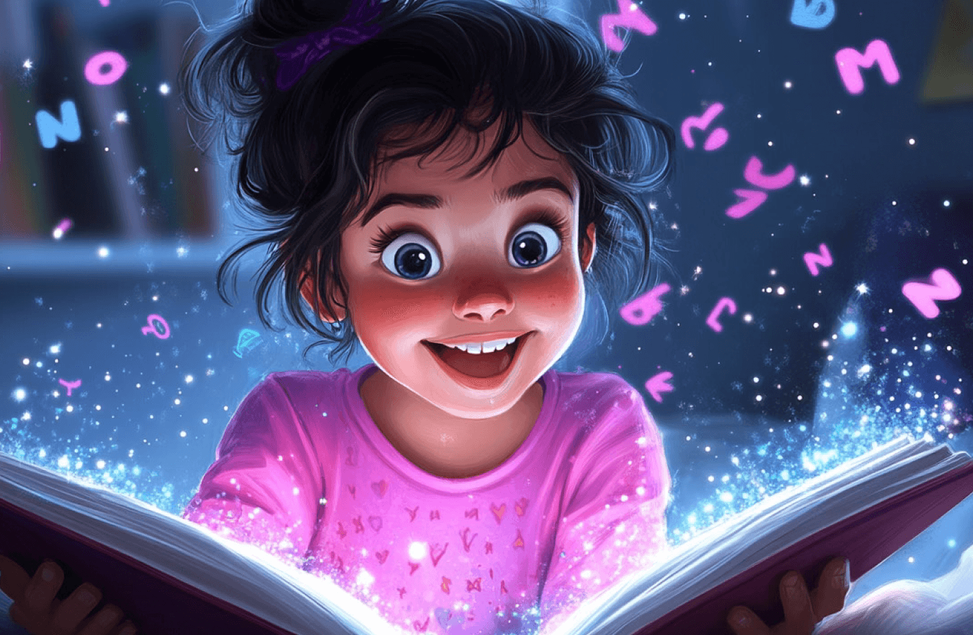 Story book for language learning