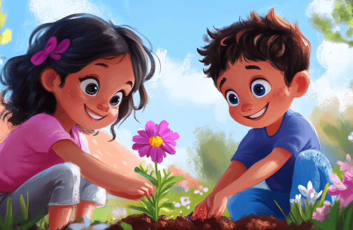 Story book for social-emotional growth