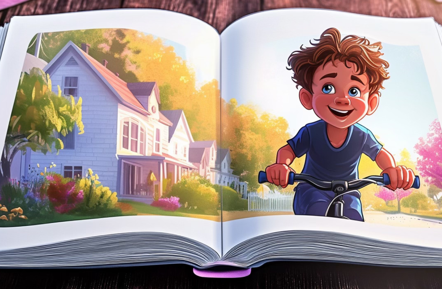 Story book for celebrating special moments