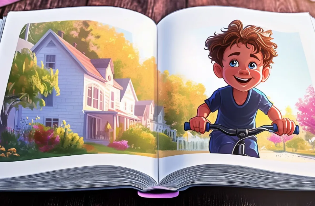 Story book for celebrating special moments