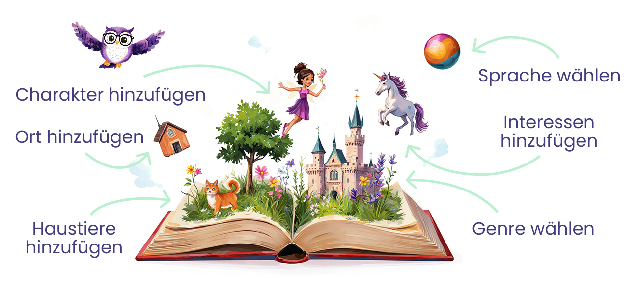 Erstelle dein personalisiertes Buch