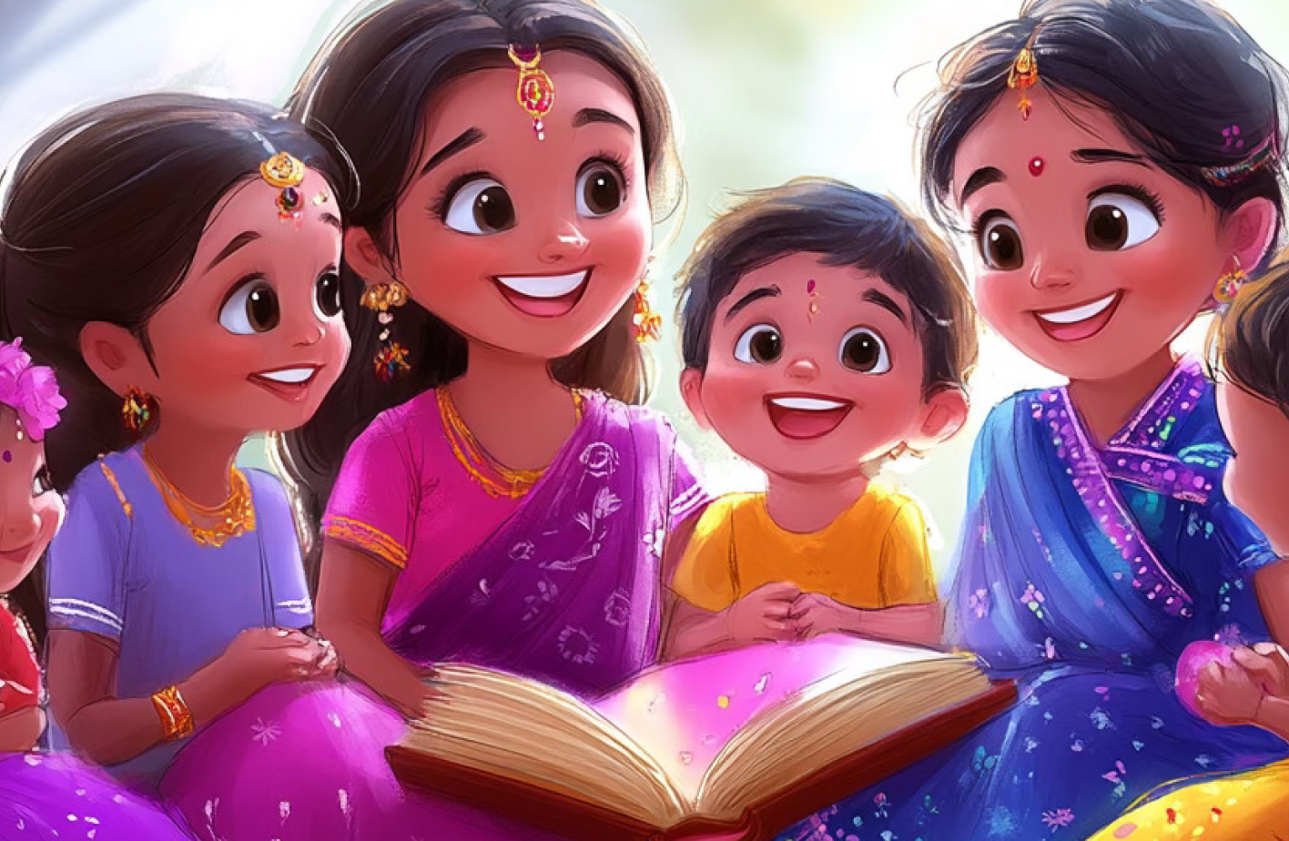 Story book for cultural and family heritage