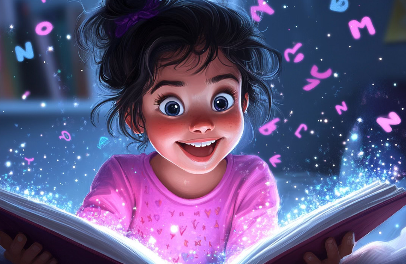 Story book for language learning